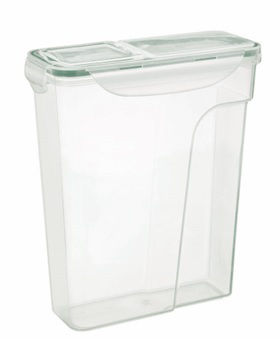 George Home clip lid cereal dry food storer 3L, UK version