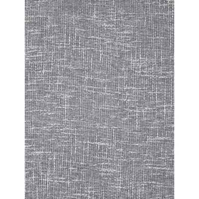George Home grey boucle woven lined curtains 90x90in, imported from the UK