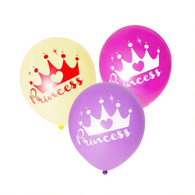 Princess balloons 15pk latex, UK version