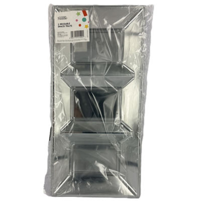 ASDA George Home 3 Section Snack Tray Serving Tray- Buy online at McGrocer