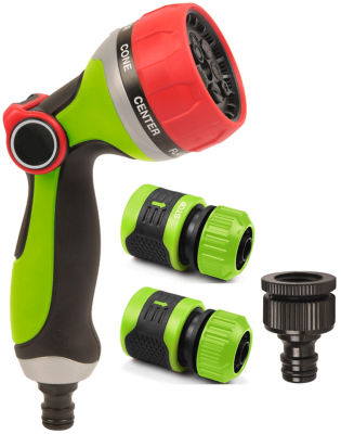 ASDA ASDA Ultra Light Thumb Control 7 Pattern Nozzle Spray Gun Set 4 Piece- Buy online at McGrocer