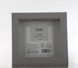 George Home Grey Boxed Photo Frame 4 x 4inch GOODS ASDA   