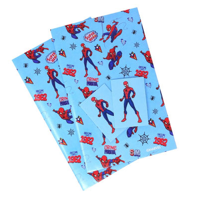 Marvel Spider Man gift wrap set with sheets and tags, UK version
