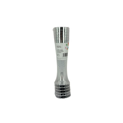 George Home silver champagne glasses, UK version
