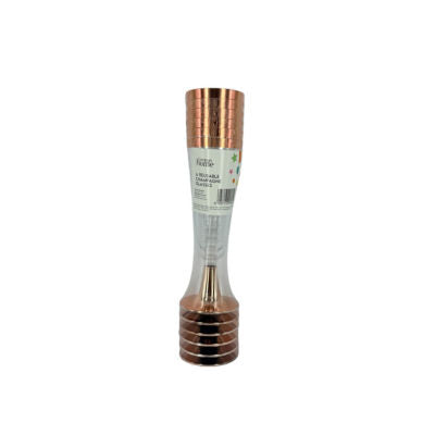 George Home rose gold champagne glasses, UK version