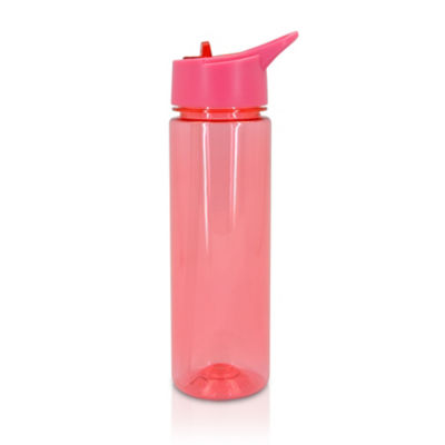 George Home pink water bottle with sipper, UK version