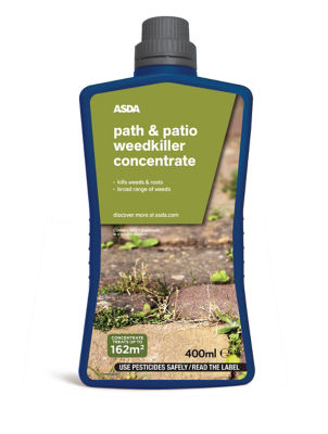 ASDA ASDA Path & Patio Weed Killer Concentrate 400Ml- Buy online at McGrocer