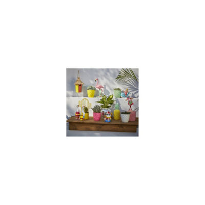 George Home disco ball planter silver 24x24x18.6cm, UK version