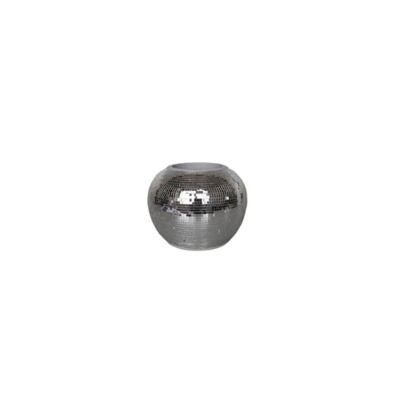 George Home disco ball planter silver 24x24x18.6cm, UK version