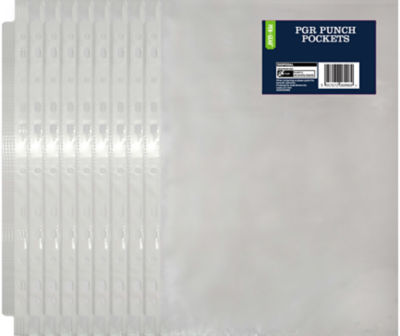 ASDA punch pockets A4 100 pack - British product