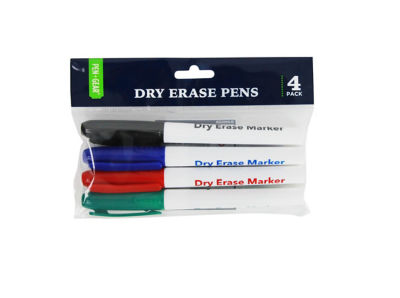 ASDA ASDA Board Pens Whiteboard Marker Assortierte Farben 4er-Pack – Jetzt online bei McGrocer kaufen
