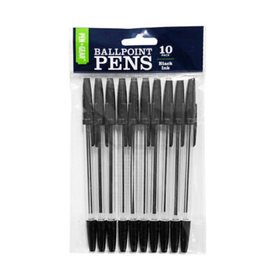 ASDA ballpoint pens 10 pack - British product