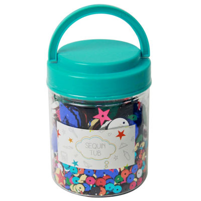 ASDA ASDA Sequin Craft Tub Creative Supplies- Buy online at McGrocer