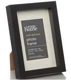 George Home Black Metal Photo Frame 6 x 4Inch GOODS ASDA   