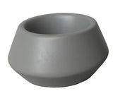 Grey tealight holder for tealight candles, imported from the UK