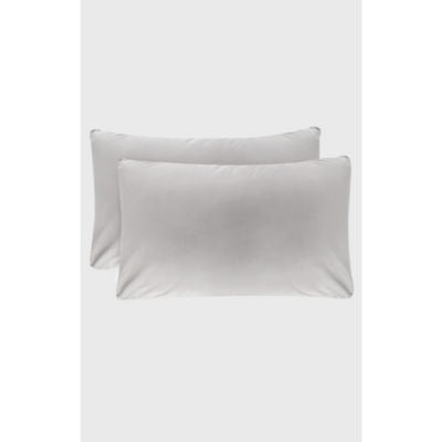 George Home grey TENCEL cotton pillowcase pair (British brand)