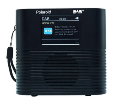 Polaroid DAB radio colour screen, UK version