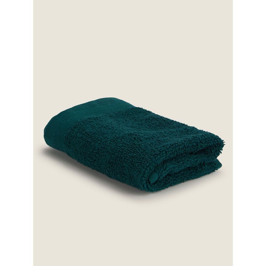 George Home Dark Green Face Cloth GOODS ASDA   