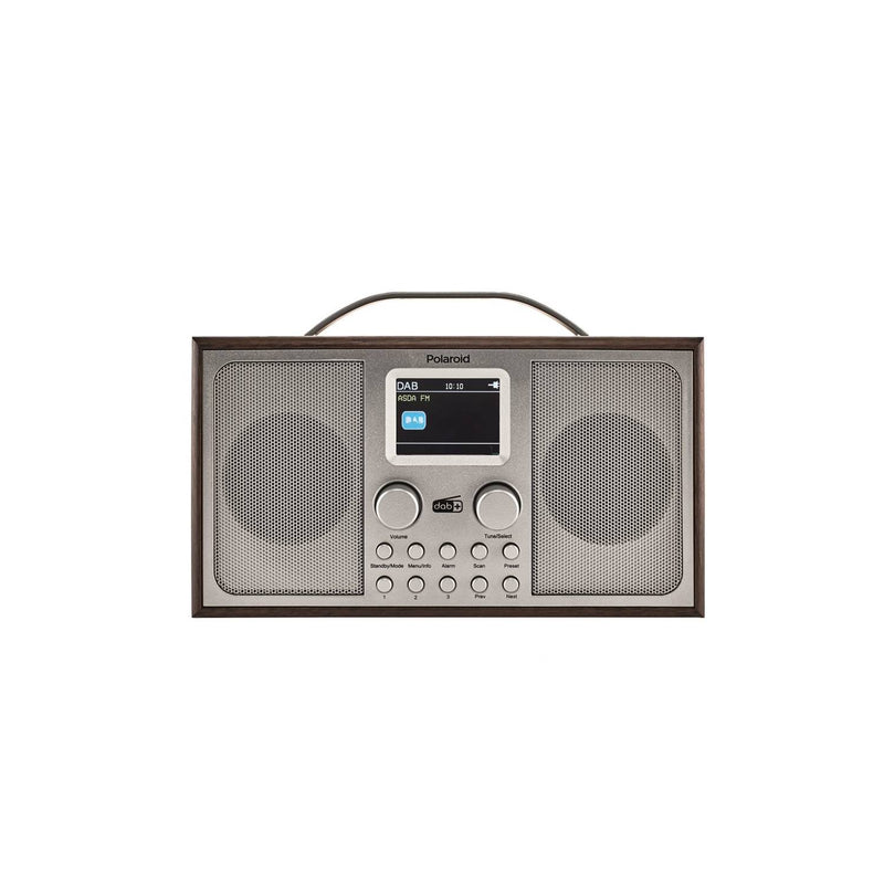 Polaroid retro wooden stereo DAB+ radio - British product