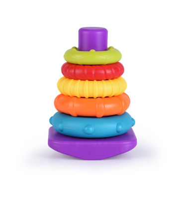 Hapello stacking rings toy 6 pieces, UK version