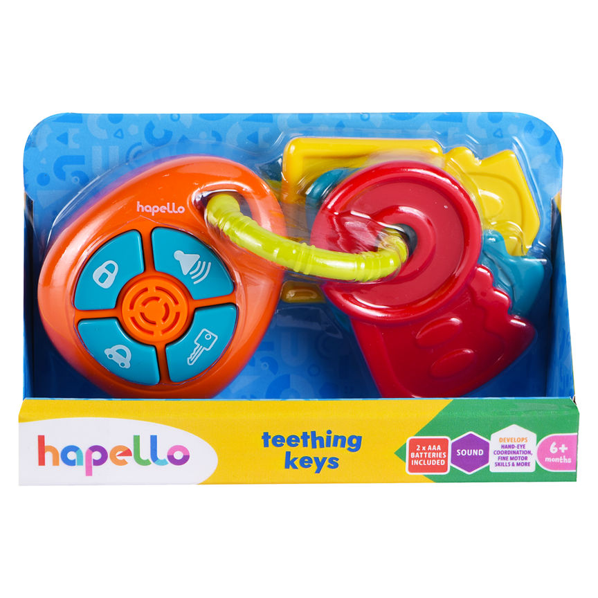 Hapello Teething Keys (6 Months +) GOODS ASDA   