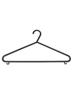 ASDA George Home Schwarze Kleiderbügel aus Kunststoff 25er Pack - Online bei McGrocer kaufen
