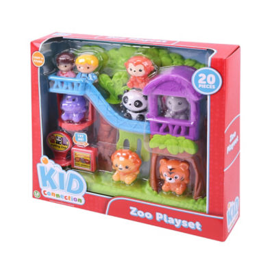 Kid Connection Zoo Playset for imaginative play, UK version