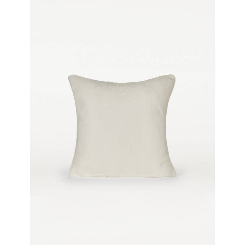 George Home white faux fur cushion 43cm UK version