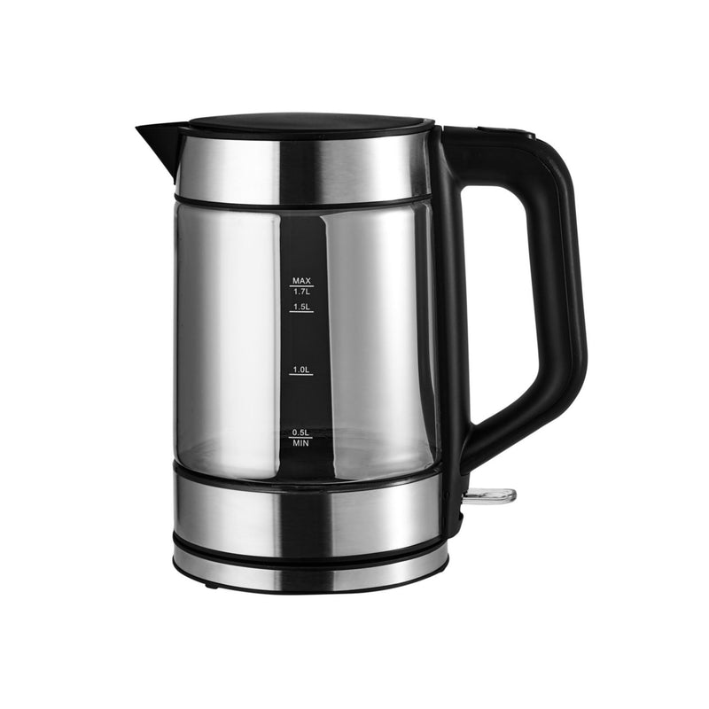 George Home smoked glass kettle, imported from the UK