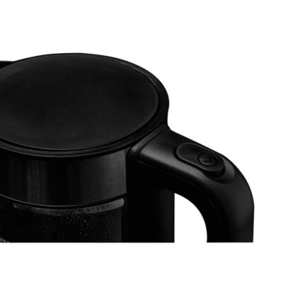 George Home smoked glass kettle, imported from the UK