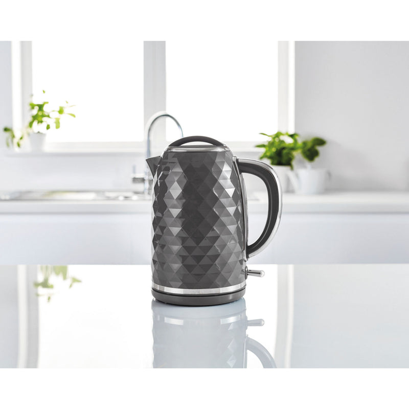 George Home grey textured fast boil kettle, UK version