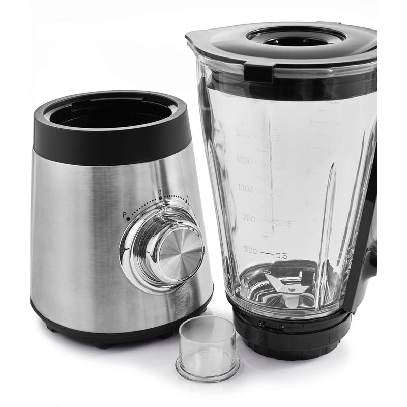 George Home stainless steel black and silver jug blender, UK version