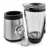 George Home stainless steel black and silver jug blender, UK version