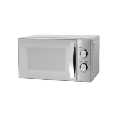 George Home Mikrowelle aus Edelstahl, UK-Version