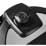 George Home Electric Pressure Cooker Metallic Black 5.5L, UK version