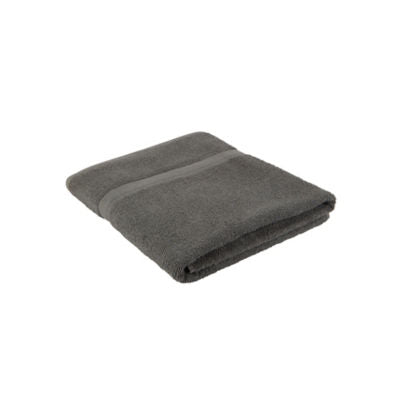 George Home bath sheet charcoal, imported from the UK
