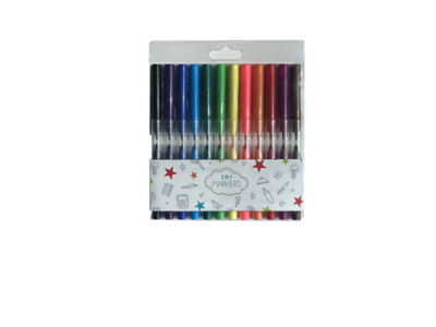 ASDA Coloured Markers Marker Pens Pack of 12