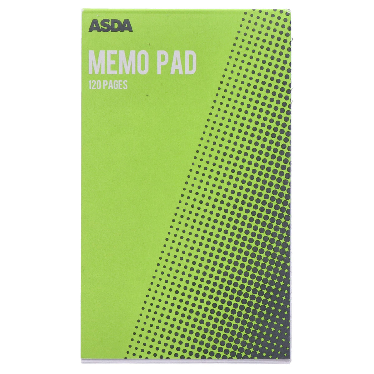 Pen & Gear black memo pad, imported from the UK