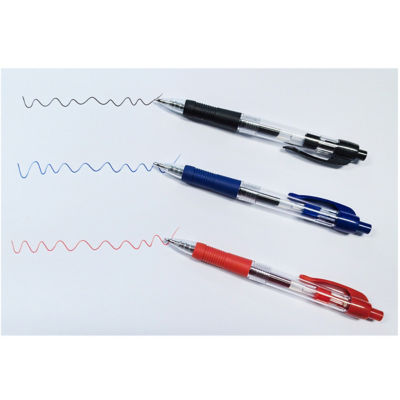 ASDA Retractable Gel Pens 3 Pack - British product