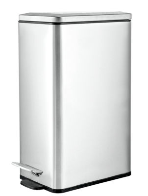 George Home chrome pedal bin 15L bathroom size, UK version