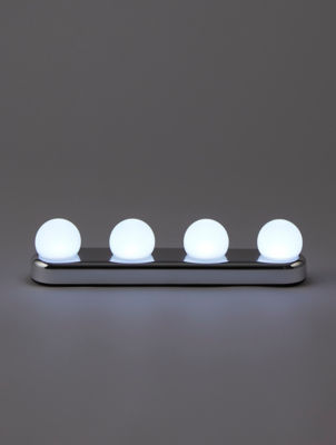 George Home stick on bulb lights for dressing rooms, UK version
