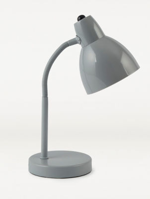 George Home grey desk lamp - British product