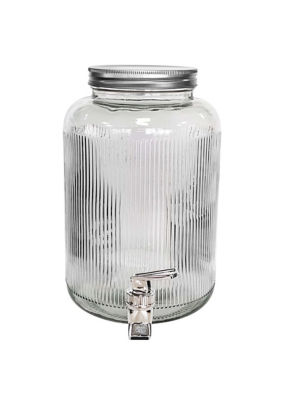 George Home Klarer Glas-Getränkespender
