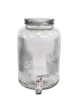 George Home clear glass drinks dispenser, UK version