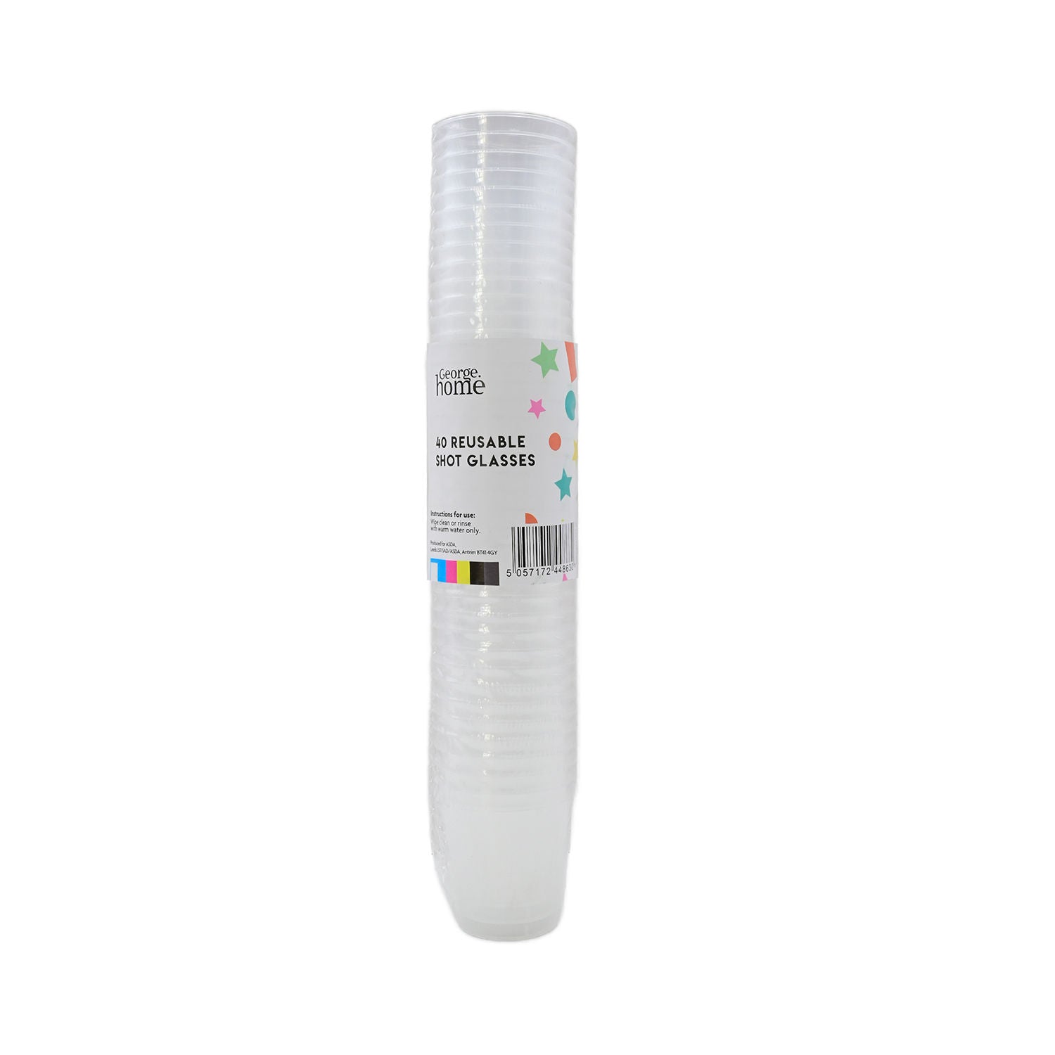 George Home shot glasses set of 40 packs, UK version