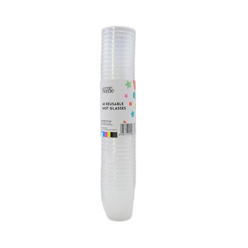 George Home shot glasses set of 40 packs, UK version