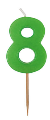 ASDA George Home Zahlenkerze 8 Britisch geformte Kerze - Online bei McGrocer kaufen