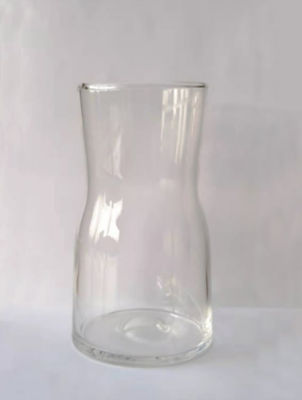 George Home Clear Glass Carafe Vase 17cm, UK version