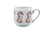George Home white Cockapoo graphic mug, UK version