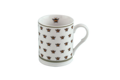 George Home bee decal single mug, UK version